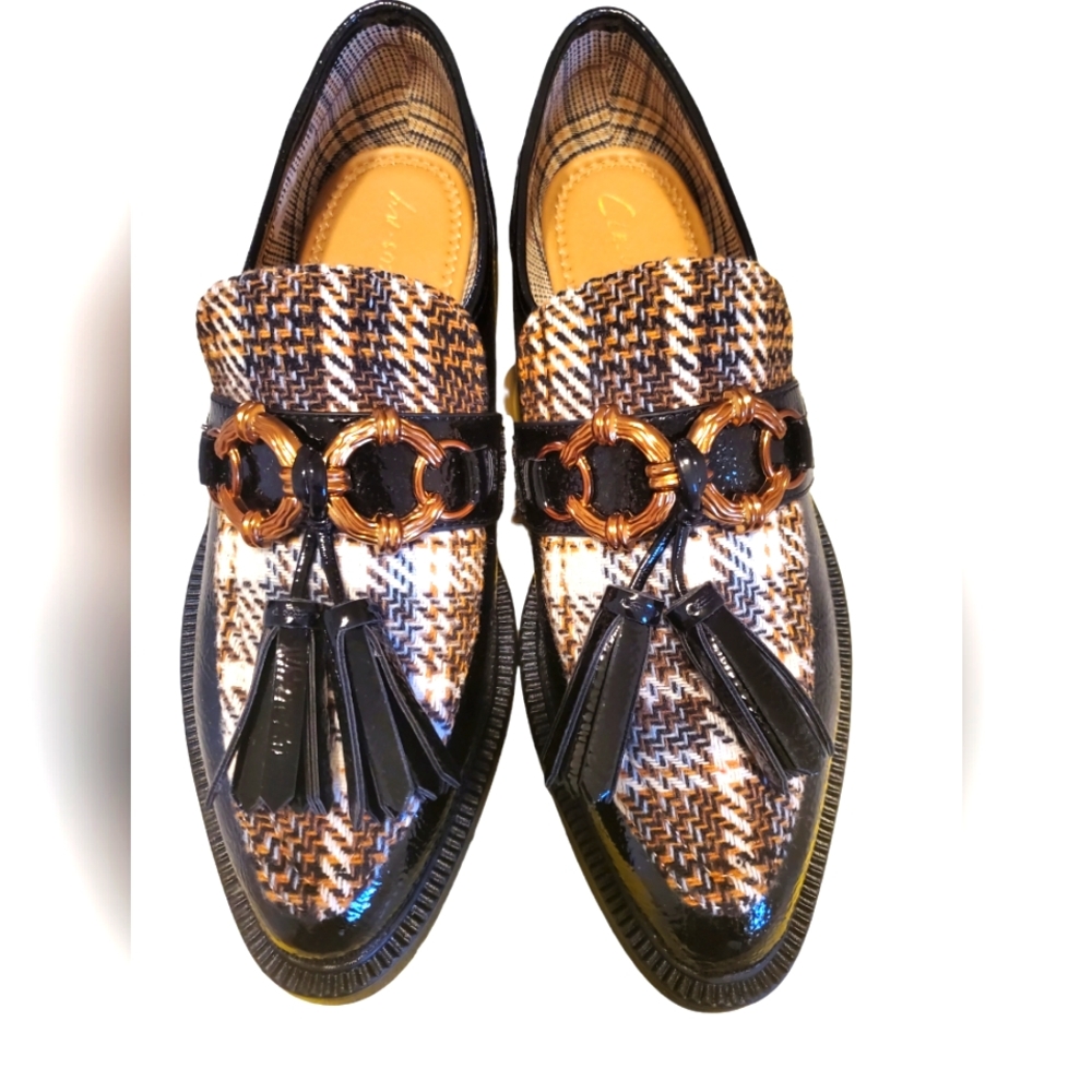 Circus NY  Nichola Black Patent Loafer